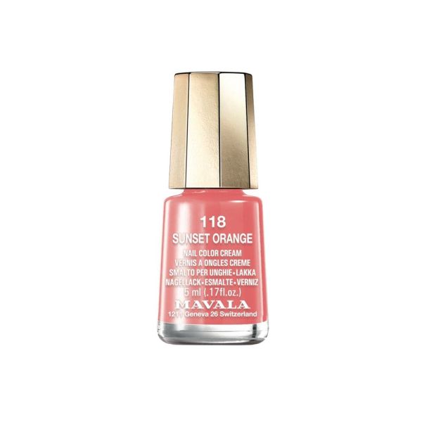 Mini Vernis Sunset Orange - 5mL