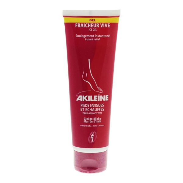 Gel fraîcheur vive Akileïne pour pieds fatigués 125 ml