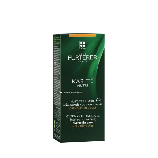 Karité Nutri - Soin de nuit nutrition intense sans rinçage au beurre de Karité 75 ml