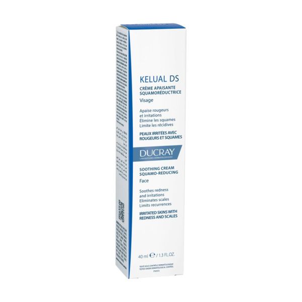 Kelual DS - Crème apaisante squamo-réductrice peaux irritées 40 ml