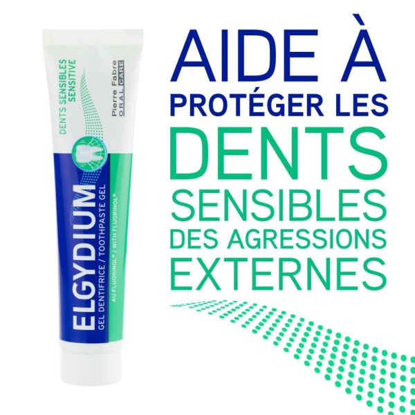 ELGYDIUM Dents Sensibles - dentifrice 75 ml