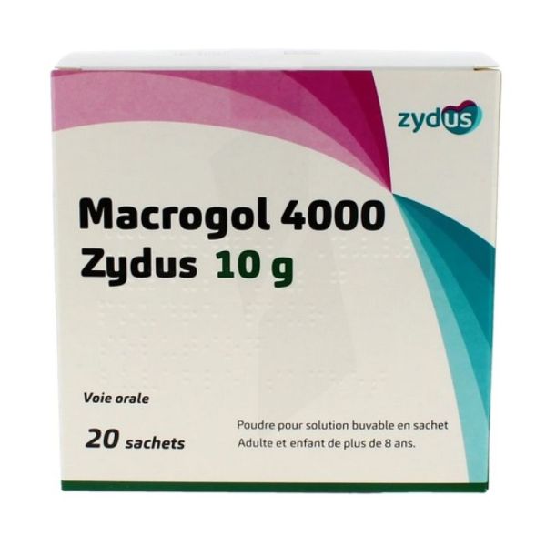 Macrogol [4000] 10 g poudre pour solution buvable en sachet