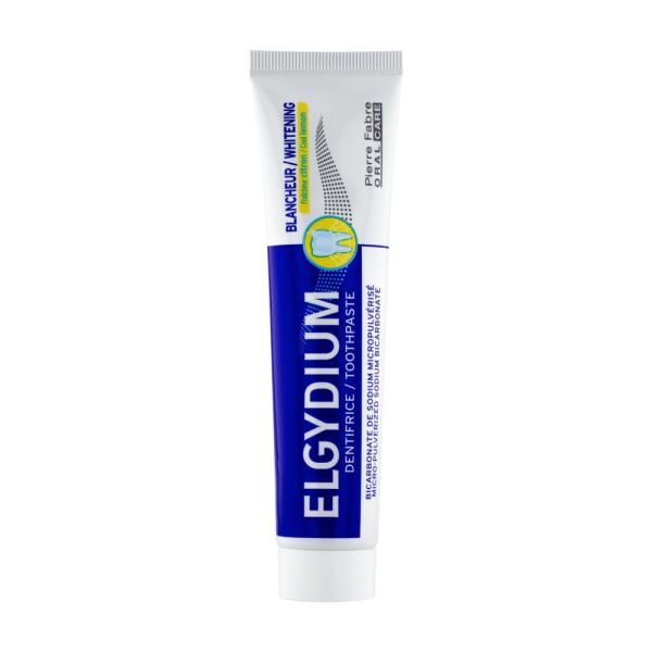 ELGYDIUM Blancheur fraîcheur citron - dentifrice 75 ml