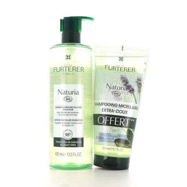 Naturia Shampooing Micellaire  - 400+200ml