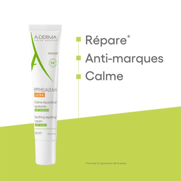 Epithélial A.H Ultra Crème réparatrice apaisante anti-marques 40 ml