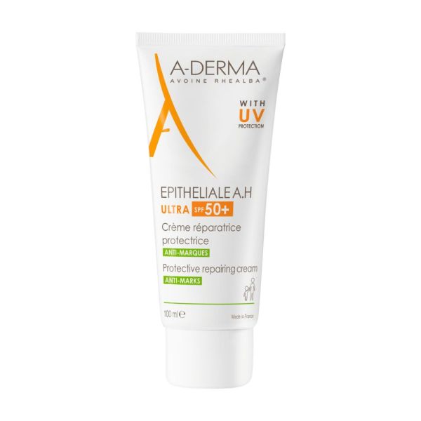 Epithélial A.H Ultra 50+ Crème réparatrice protectrice anti-marques 100 ml