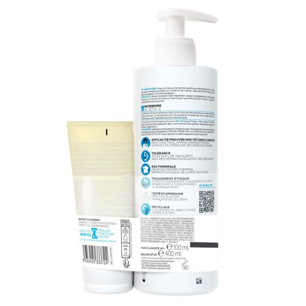 Lipikar Baume AP+M 400 ml + Huile Lavante Offerte