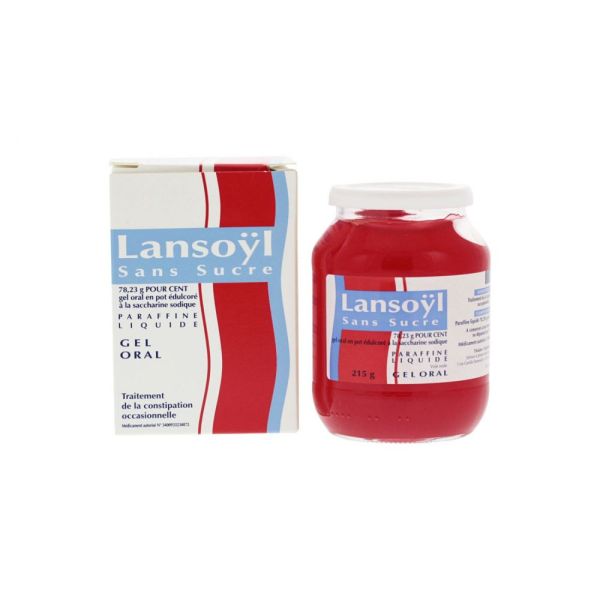 Lansoÿl Paraffine Gel Oral Sans Sucre - pot de 215g