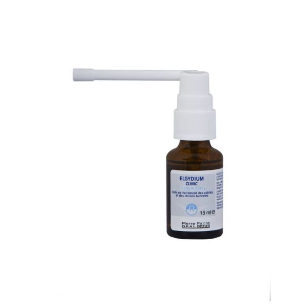 ELGYDIUM Clinic Cicalium - spray traitement aphte 15 ml