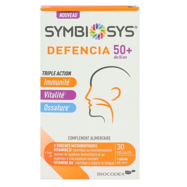 Symbiosys Defencia 50+ 30 gélules