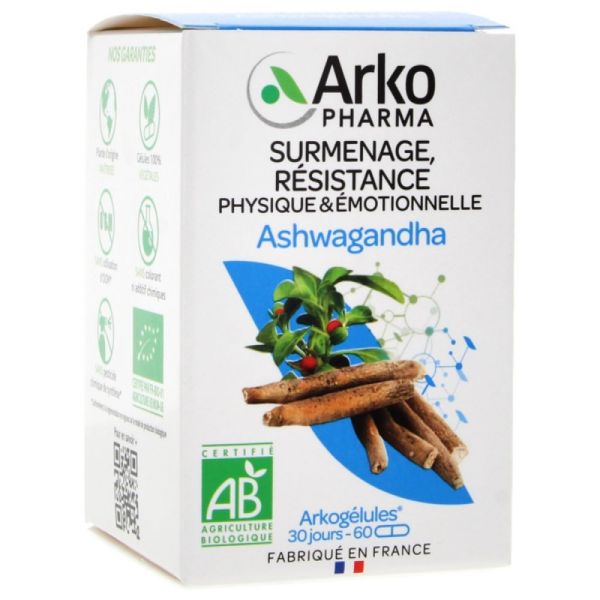 Arkogelules Ashwagan Bio - 60 Gélules