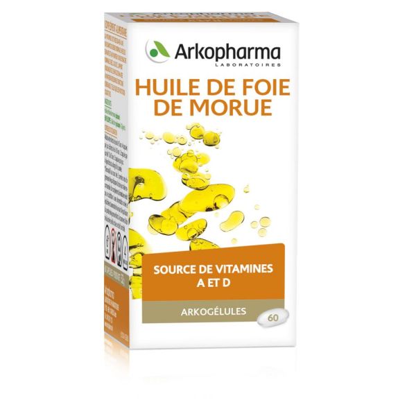 Arkogélules® Huile de Foie de Morue