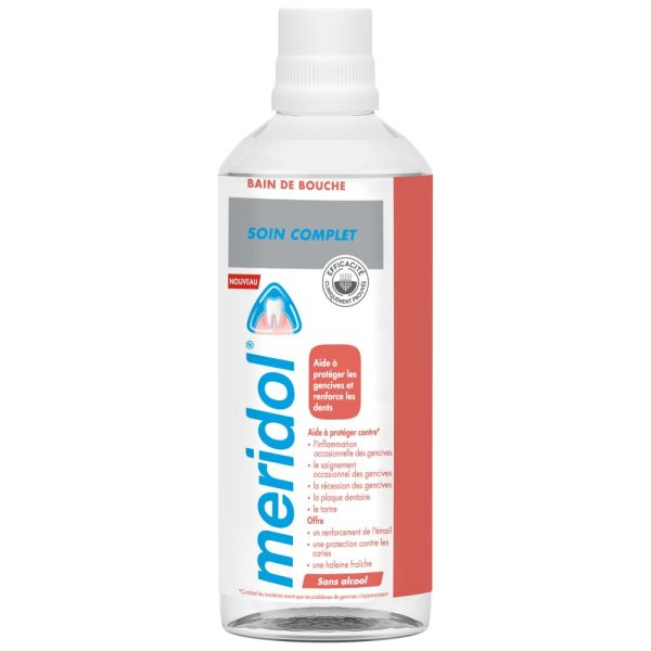 Bain de bouche meridol Soin complet - 400ml