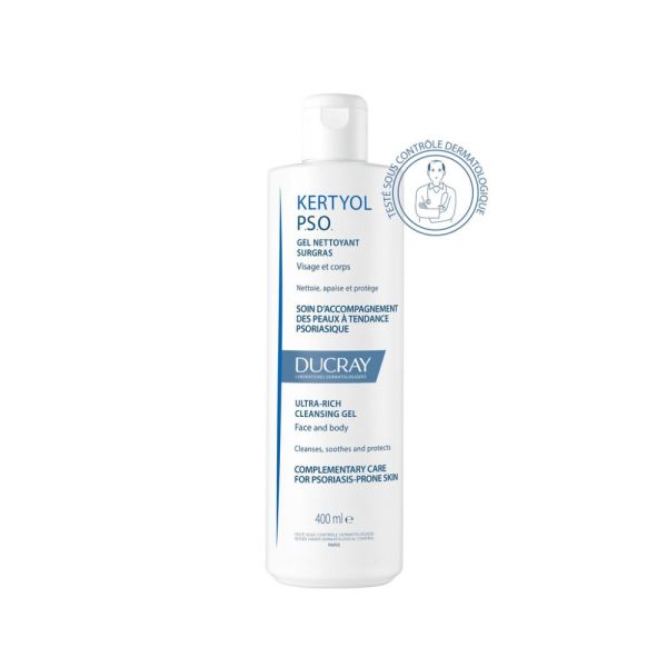 Kertyol PSO - Gel Nettoyant Surgras 400 ml