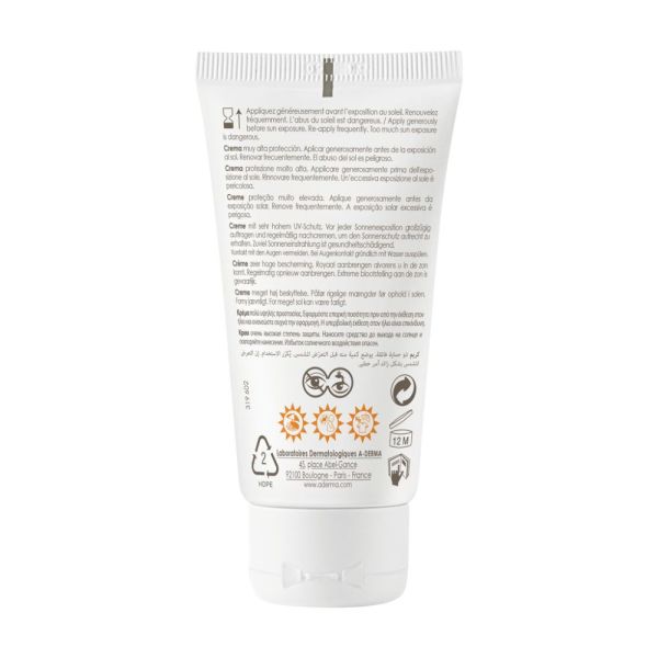 Protect Crème solaire très haute protection SPF50+ 40 ml