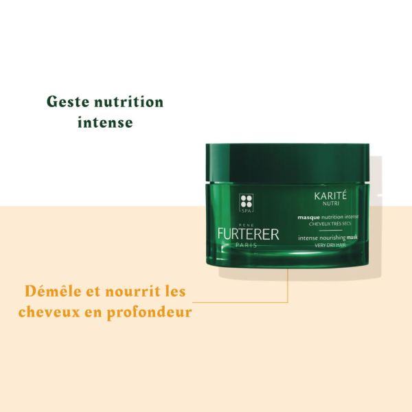 Karité Nutri - Masque nutrition intense d'exception au beurre de Karité 200 ml