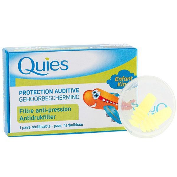 1 paire Earplanes anti-pression enfant