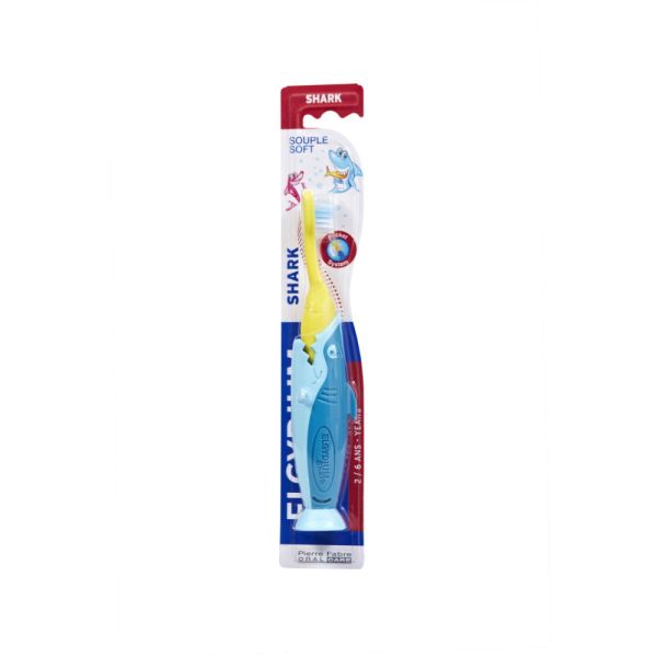 Elgydium brosse à dents junior 7/12 ans Shark 1 u