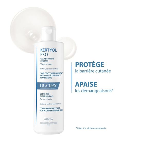 Kertyol PSO - Gel Nettoyant Surgras 400 ml