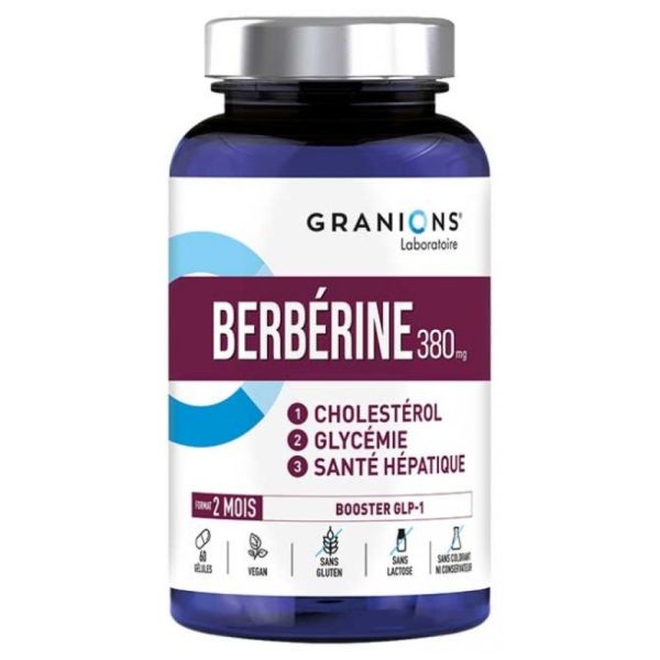 Berberine 360mg - 60 Comprimés