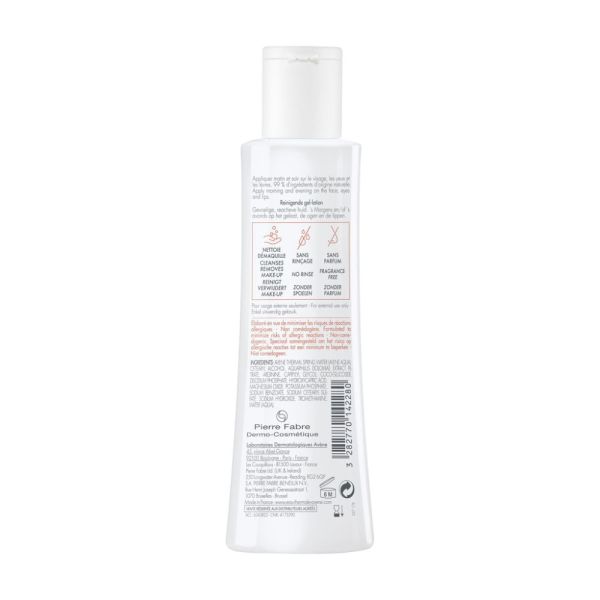 Tolérance CONTROL Lotion nettoyante gélifiée peaux sensibles à réactives 200 ml