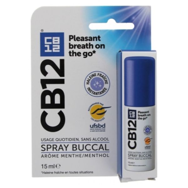Cb12 Spray buccal sans alcool 15mL