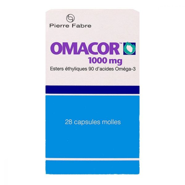 Omacor 1000mg - 28 capsules