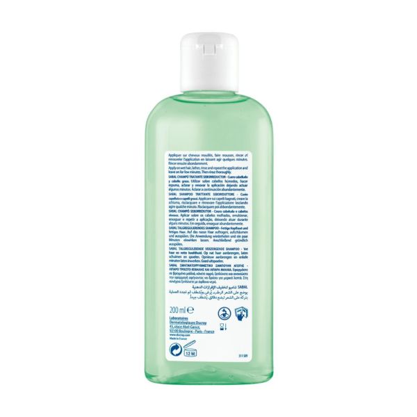 Sabal - Shampooing traitant séboréducteur purifiant cheveux gras 200 ml