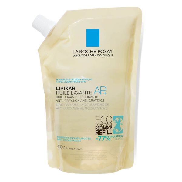 Lipikar Huile lavante AP+ relipidante anti-grattage ecorecharge 400ml