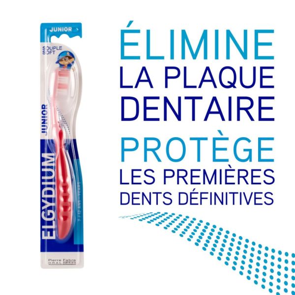 ELGYDIUM Junior 7/12 ans - brosse à dents enfant 1 u