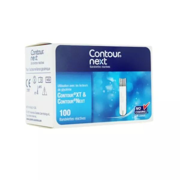 Contour Next - 100 Bandelettes