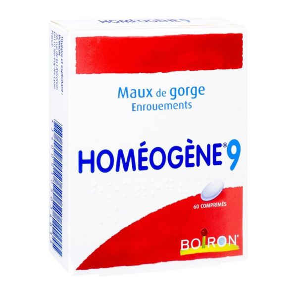 HOMEOGENE 9 - 60 COMPRIMES