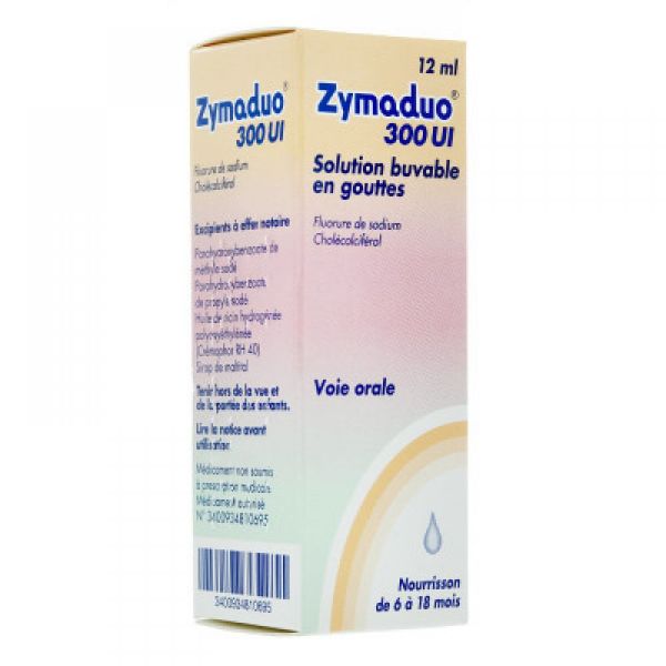 Zymaduo 300ui gouttes buvables - Flacon de 12ml