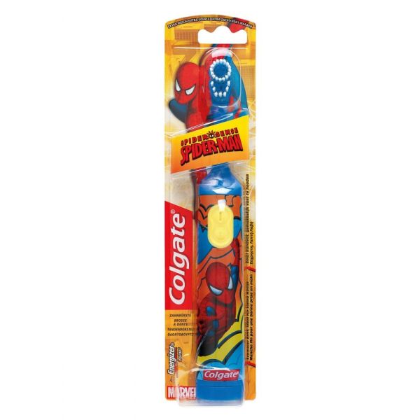 Brosse à dents enfants à piles extra souple - spider man 