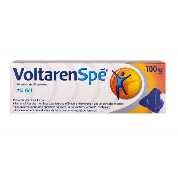 Voltarenspe 1% Gel - tube de 100g