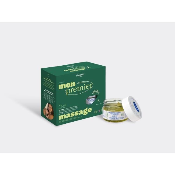 Coffret Baume de Massage certifié Bio - Un pot 90g et un guide massage