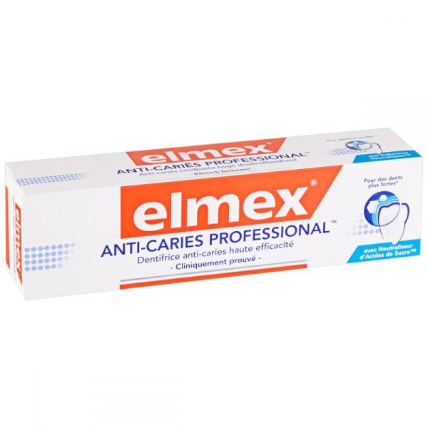 Dentifrice elmex® Protection Anti-Caries Professional 75 ml