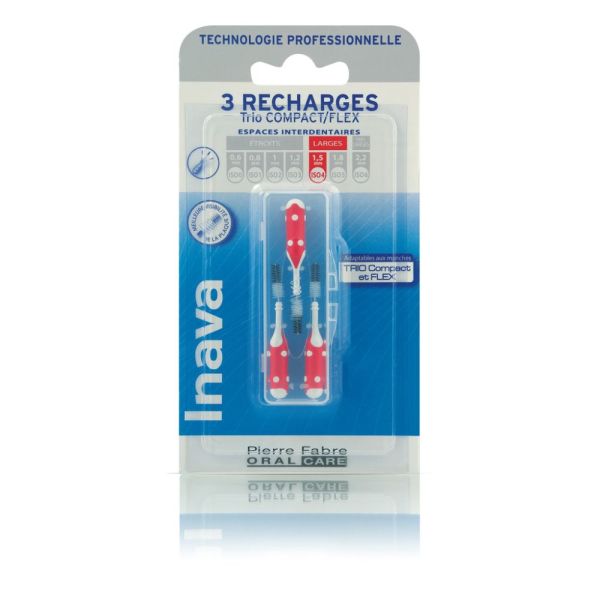 Inava Recharge rouge (ISO 4) - brossette interdentaire 1 u